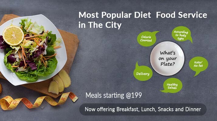 Diet food delivery service store